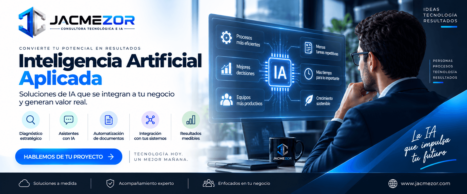 Referencia visual de Inteligencia artificial aplicada